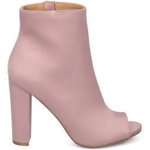 🎉HP🎉Women Satin Peep Toe Block Heel Bootie